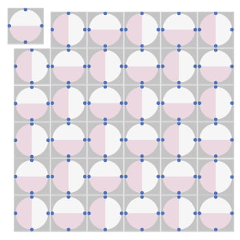 AZULEJO PONTOS - CAIXA COM 1 M² - 20.24315
