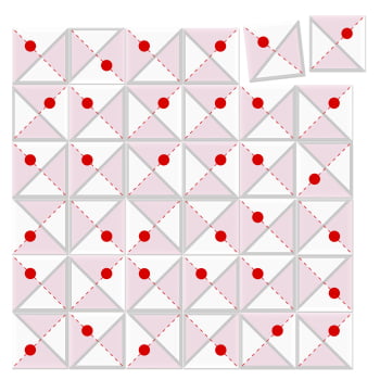AZULEJO PONTOS - CAIXA COM 1 M² - 20.24305